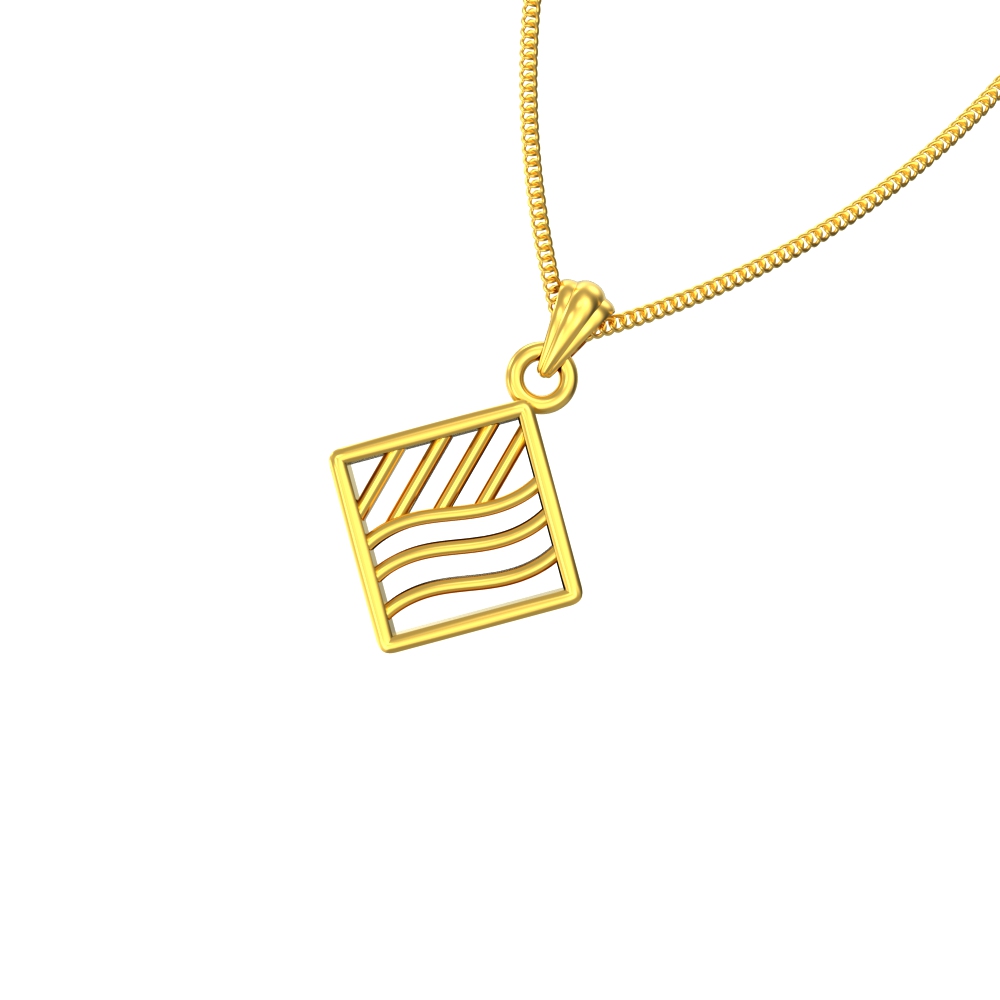 Timeless charm new model gold pendant