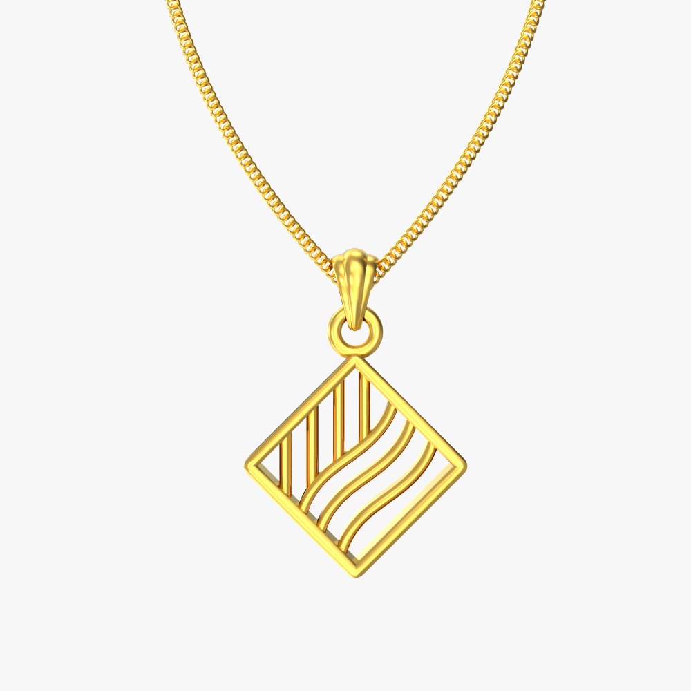 Timeless charm new model gold pendant