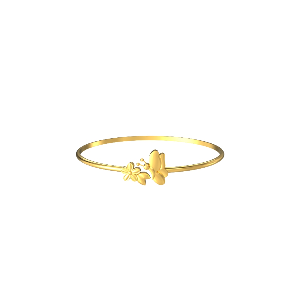 Stylish bracelet with a charming butterfly motif, ideal for a playful and feminine look