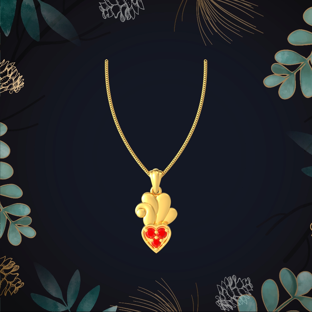 Classic Gold Heart Pendant