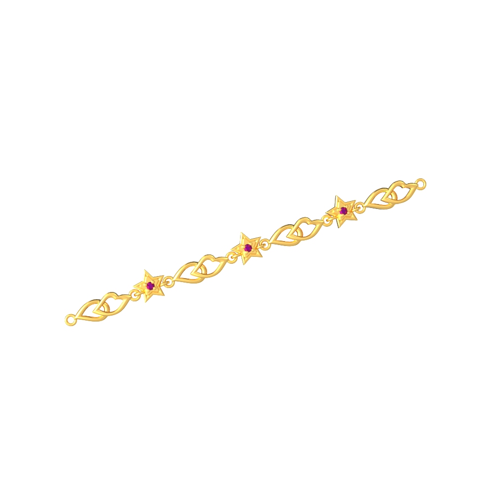 Beautiful bracelet with floral patterns, adding a touch of nature's beauty to your jewellery