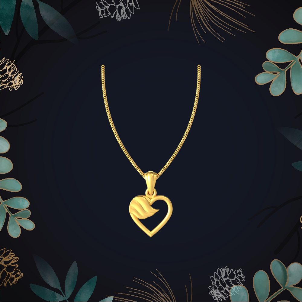 Heart Gold Pendant