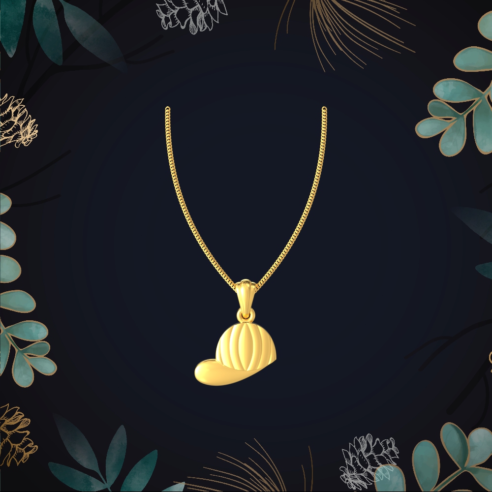 Sporty Cap Gold Pendant